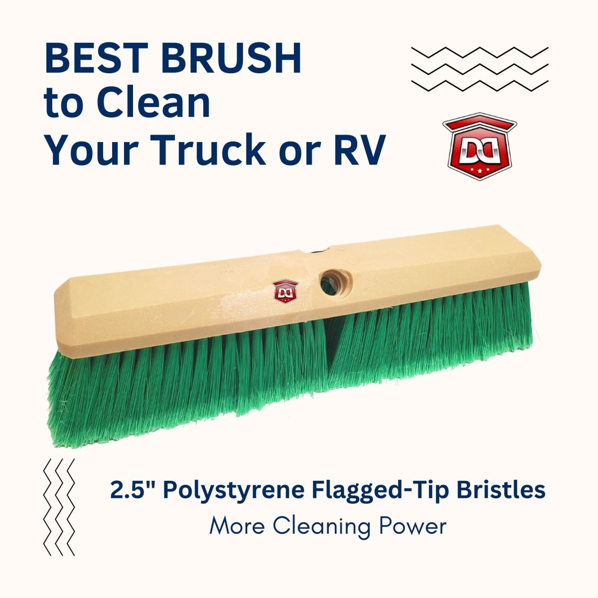 DETAIL DIRECT Truck Wash Brush 14-Inch with Soft Bristles - Detail Direct