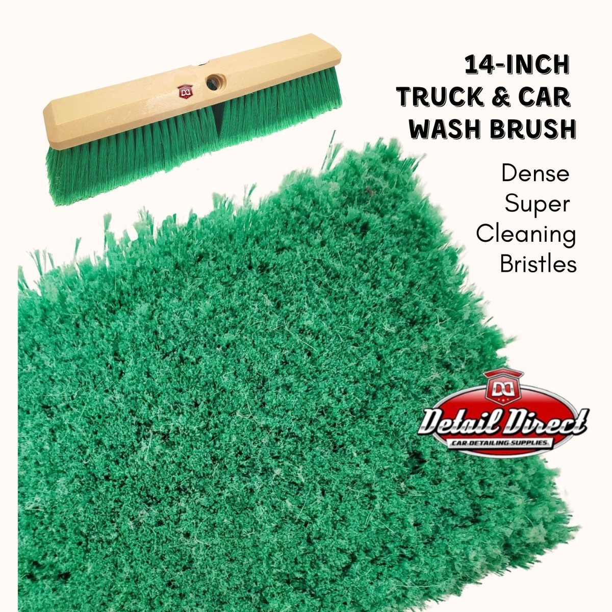 DETAIL DIRECT Truck Wash Brush 14-Inch with Soft Bristles - Detail Direct