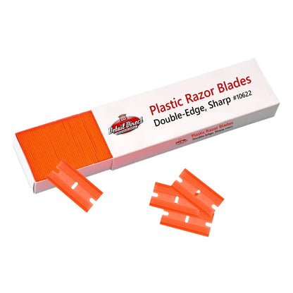 Double Sided Plastic Razor Blades - Detail Direct