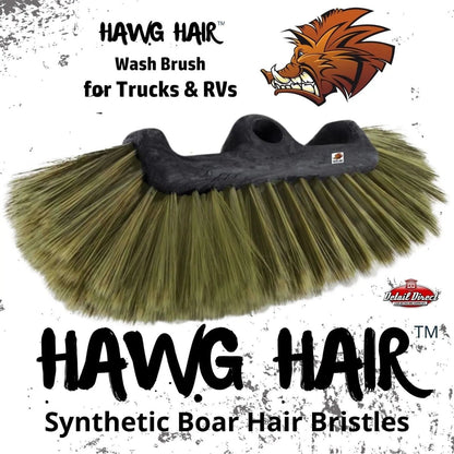 HAWG HAIR Car Wash Brush 5-Level Design with Extra Soft Bristles - Detail Direct