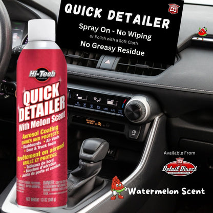 Hi-Tech Quick Detailer Aerosol Dressing, Watermelon Scent - Detail Direct