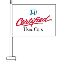 Load image into Gallery viewer, Honda Certified Used Cars Car Flag - Detail Direct