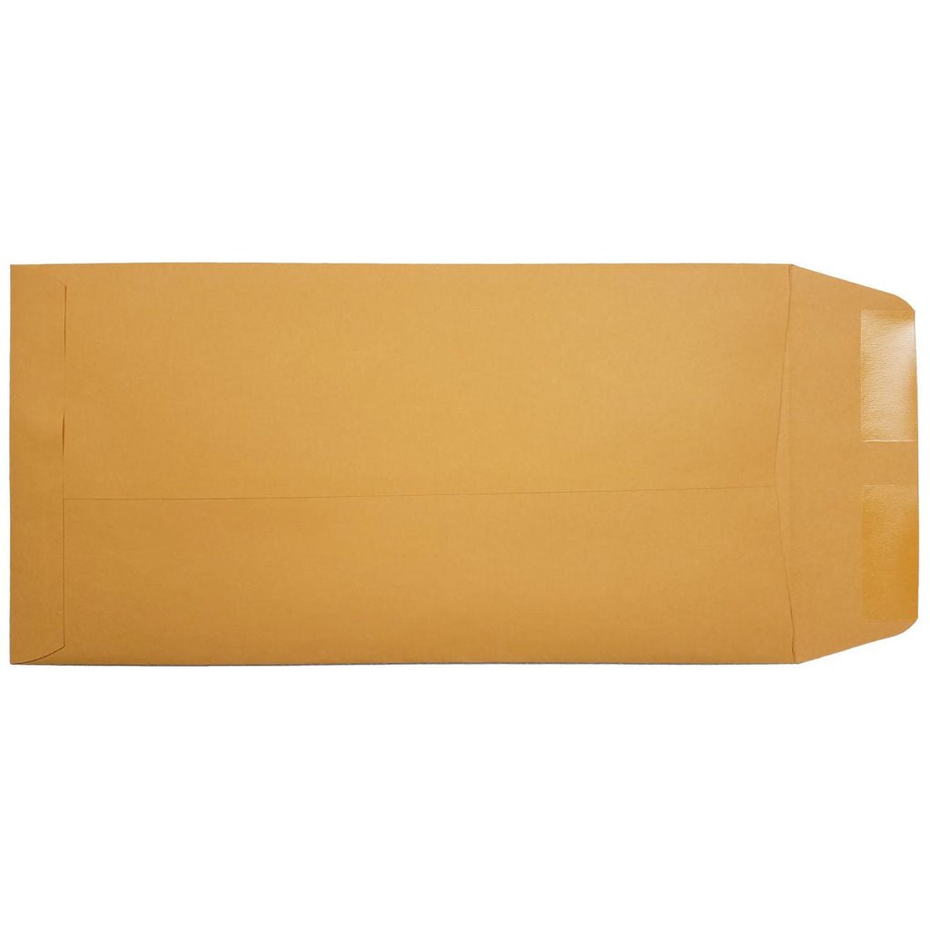 License Plate Envelopes - Blank, Moist Seal, Brown Kraft (Package of 100) - Detail Direct