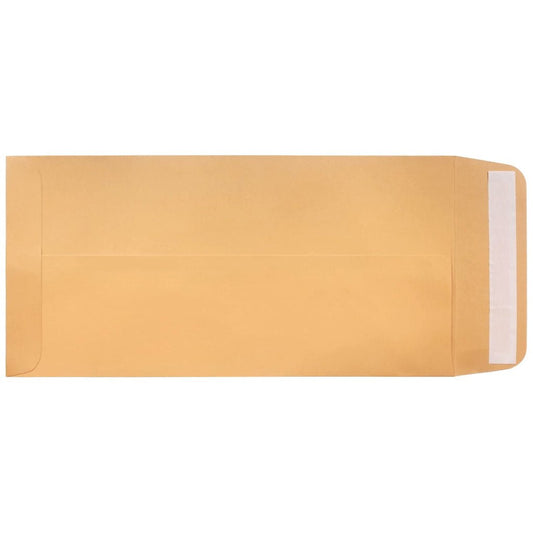 License Plate Envelopes - Blank, Self Seal, Brown Kraft (Package of 100) - Detail Direct