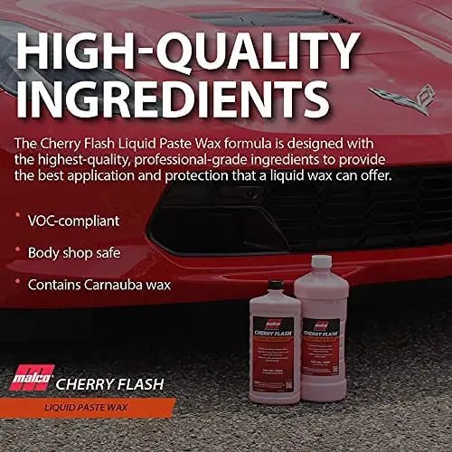 Malco Cherry Flash Wax (Step 3) - Detail Direct