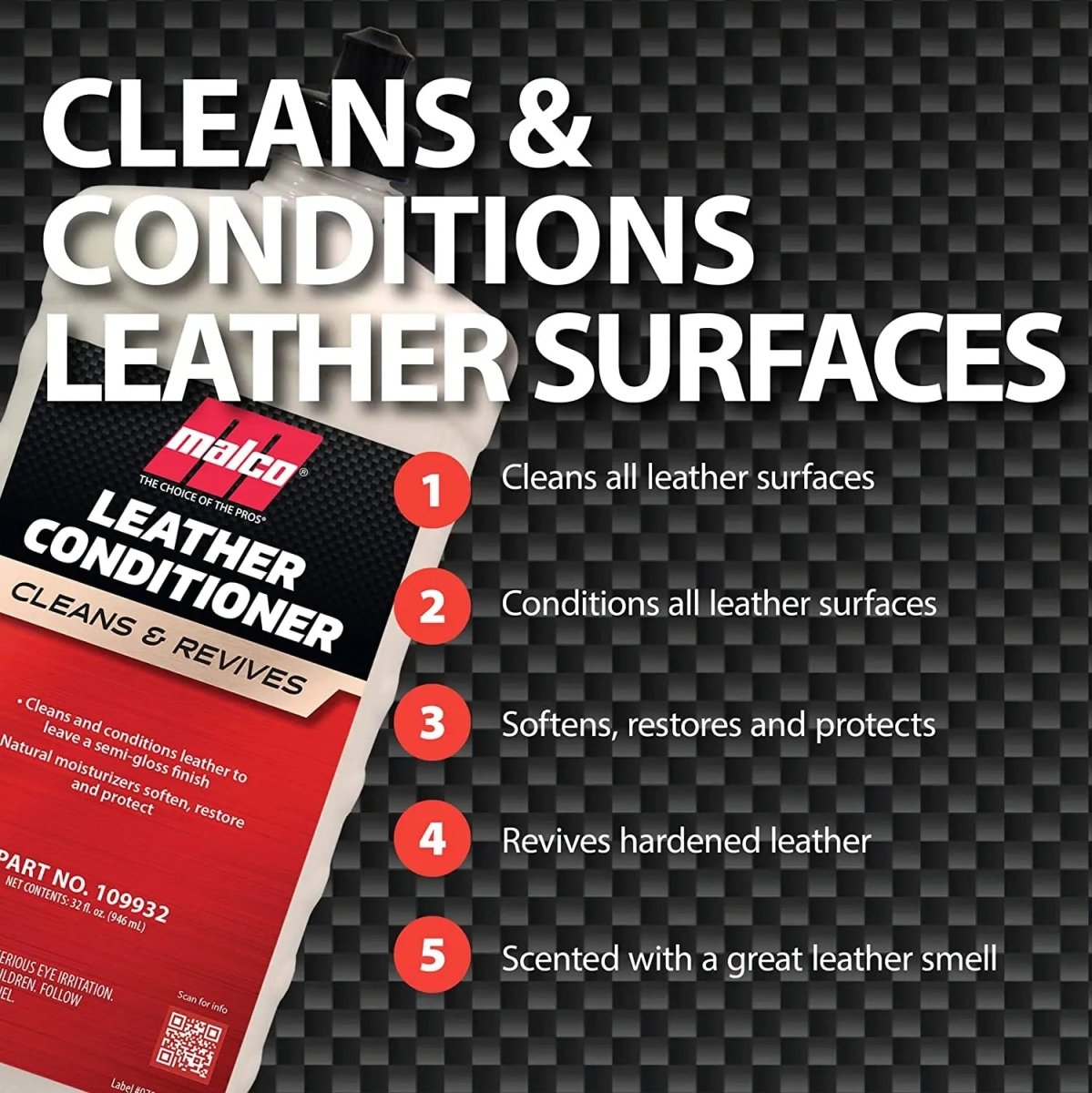 Malco Leather Conditioner - Detail Direct