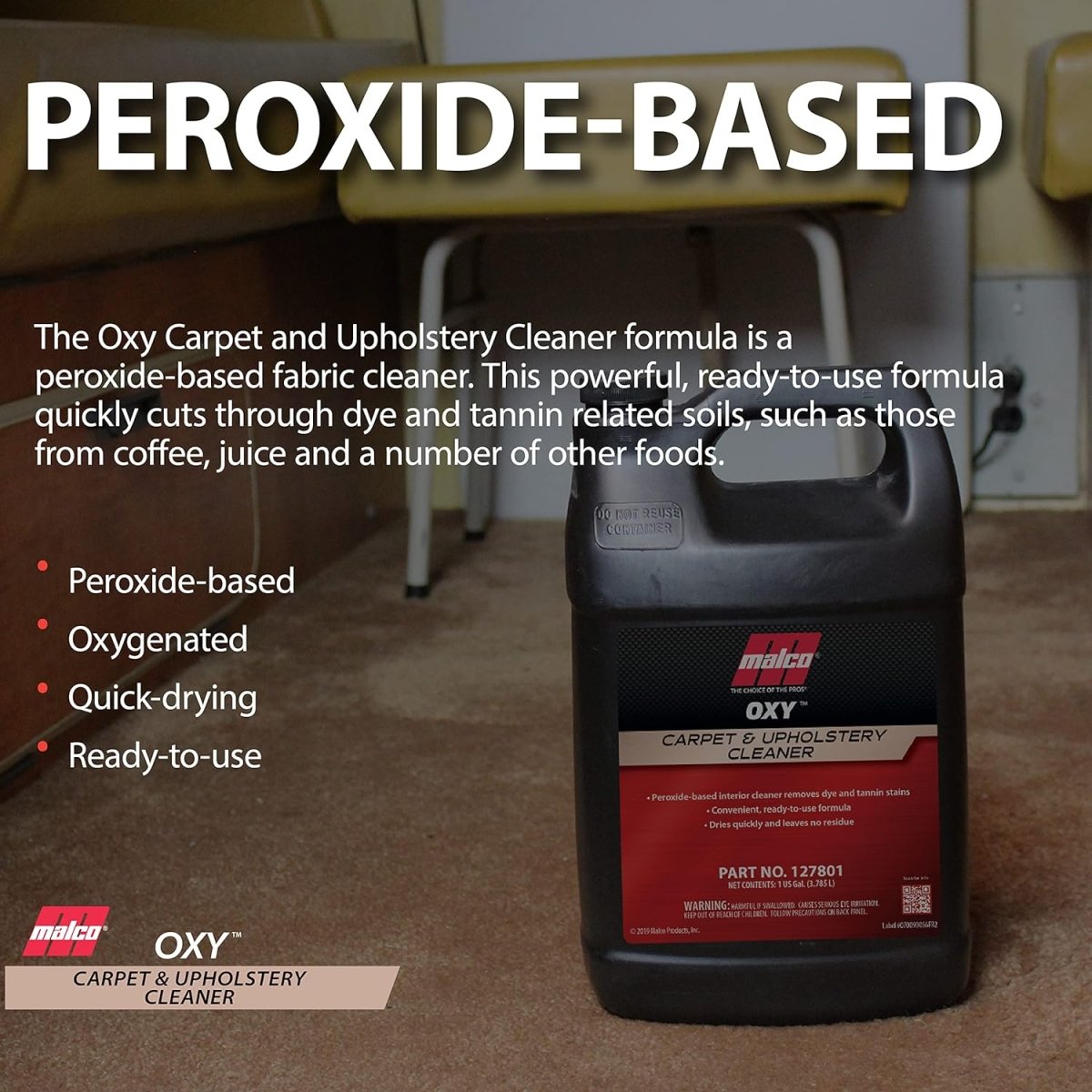 Malco Oxy Carpet & Upholstery Cleaner - Detail Direct