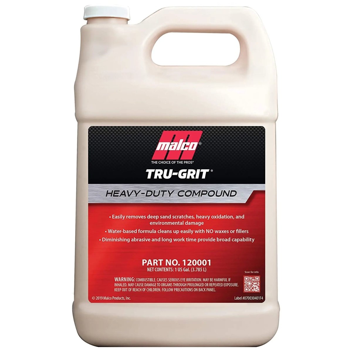 Malco Tru-Grit Heavy-Duty Compound (Step 1) - Detail Direct