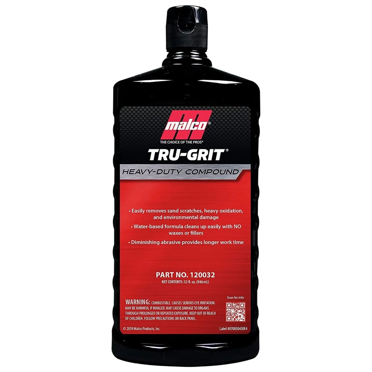 Malco Tru-Grit Heavy-Duty Compound (Step 1) - Detail Direct