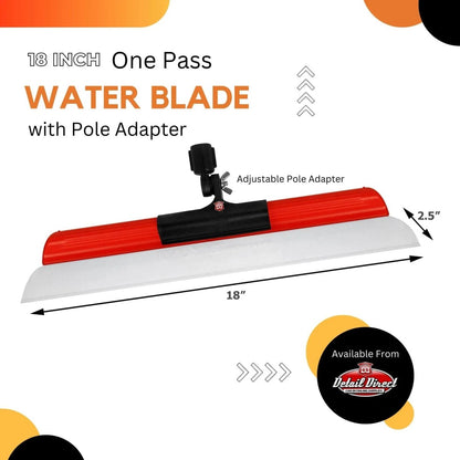 One Pass Water Blade 2-Piece Kit (Choose Size) - Detail Direct