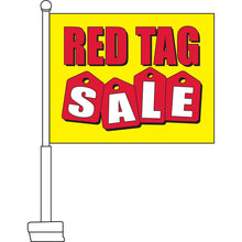 Load image into Gallery viewer, Red Tag Sale Car Flag - Detail Direct