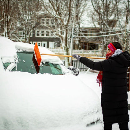 Shuttsco Car Snow Rake & Snow Broom - Detail Direct