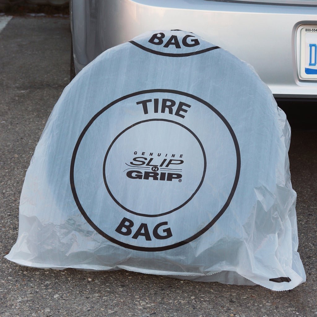 Slip - N - Grip® "Large" Tire Storage Bags - 33" x 6" x 44" - 1.0 Mil (Roll of 250) - Detail Direct