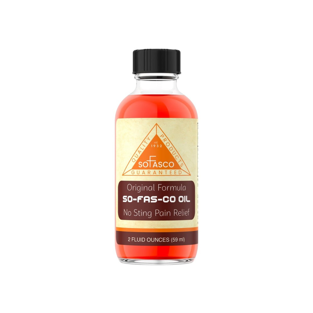 SO - FAS - CO Red Oil Healing Solution - Detail Direct