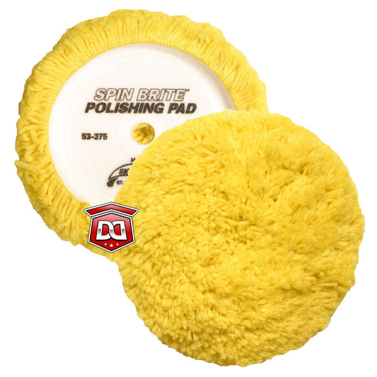 Spin Brite 7.5-inch Wool Blend Polishing & Finishing Pad - Detail Direct