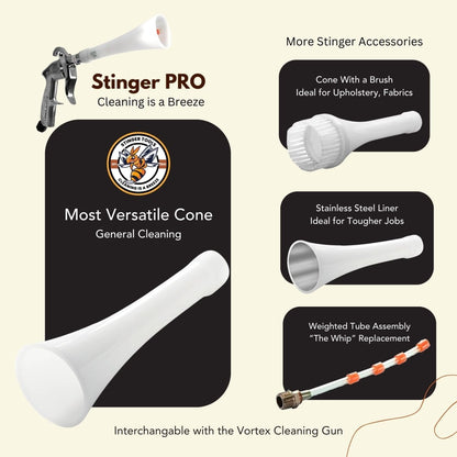 Stinger Cleaning Gun Cone - Detail Direct