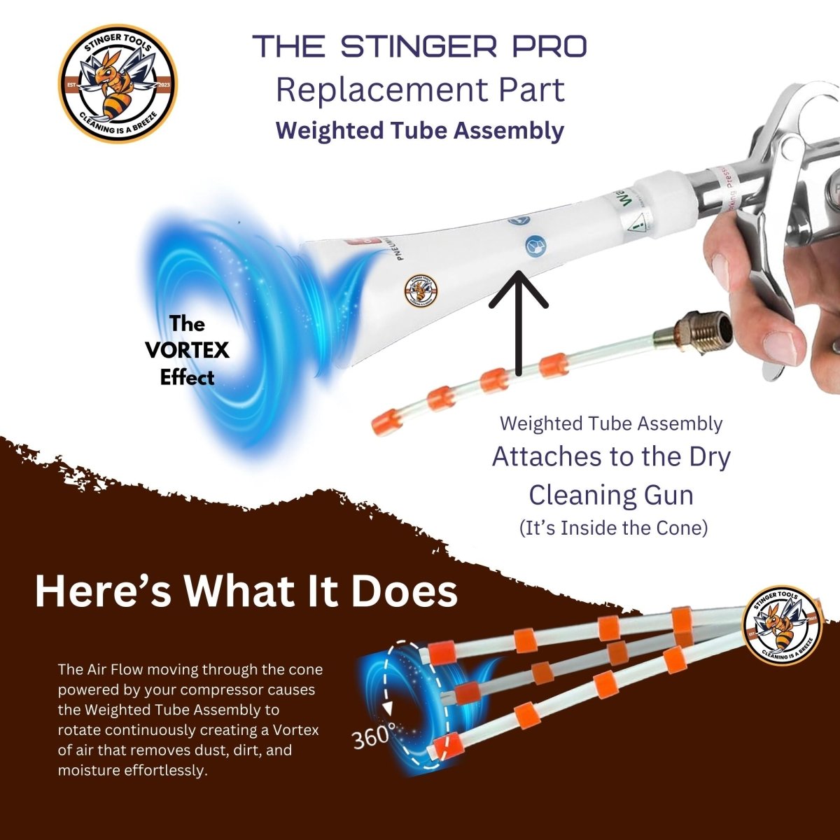 Stinger PRO Weighted Tube - Detail Direct