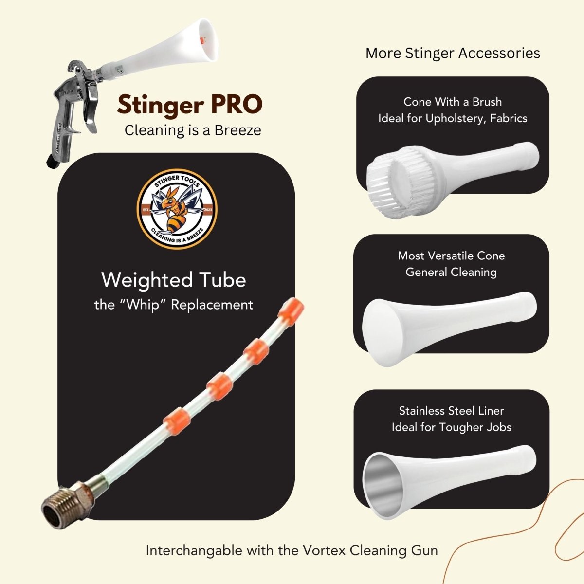 Stinger PRO Weighted Tube - Detail Direct