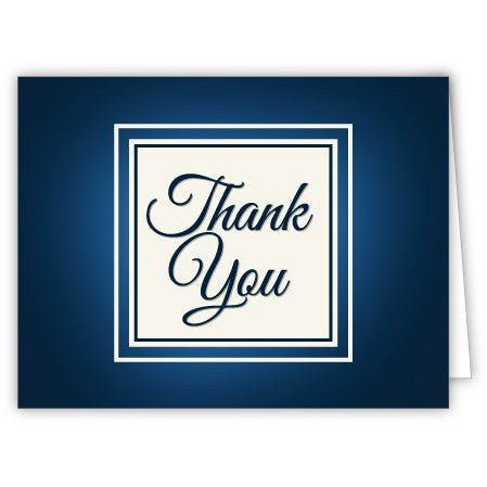 Thank You (Blank) Greeting Cards - Detail Direct