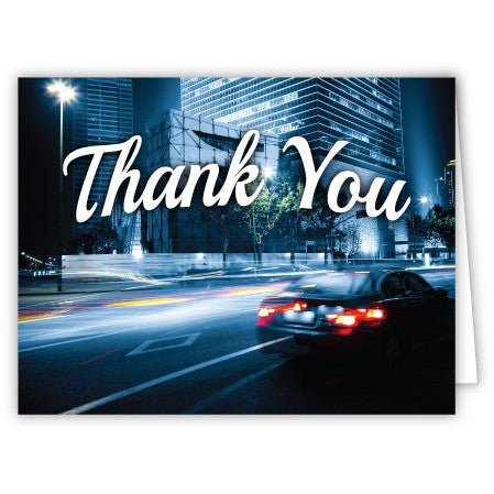 Thank You (Referral) Greeting Cards - Detail Direct