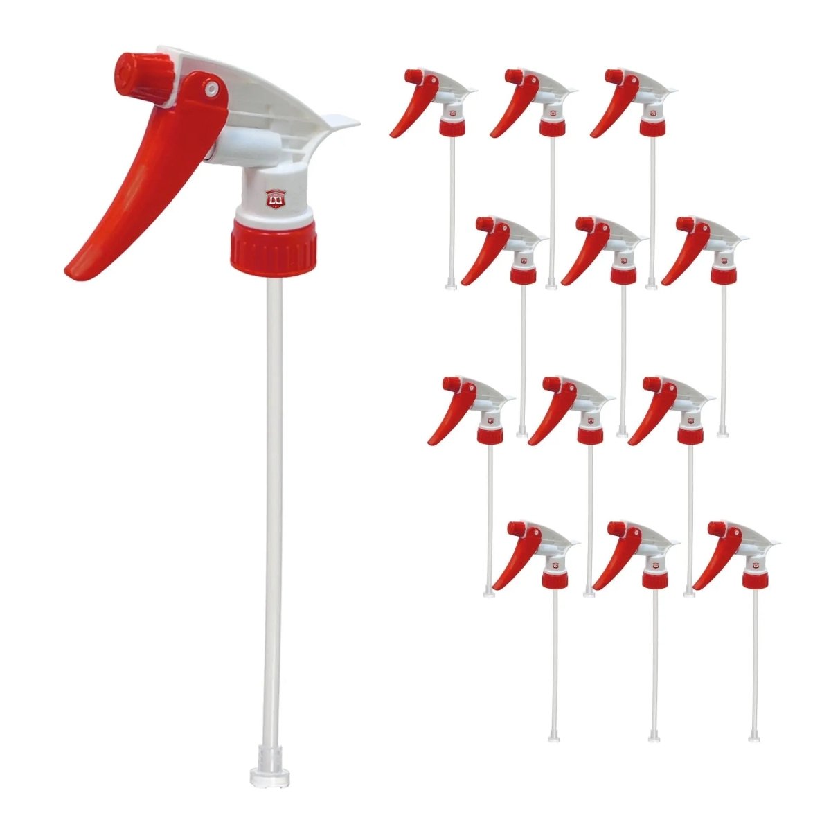 Trigger Sprayer Chemical Resistant Red and White - Detail Direct