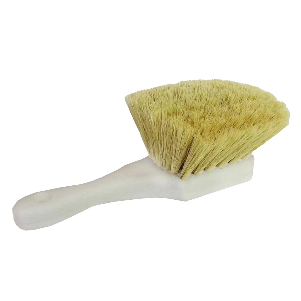 VALUE LINE Wheel and Tire Brush Short Handle Tampico Bristles - Detail Direct