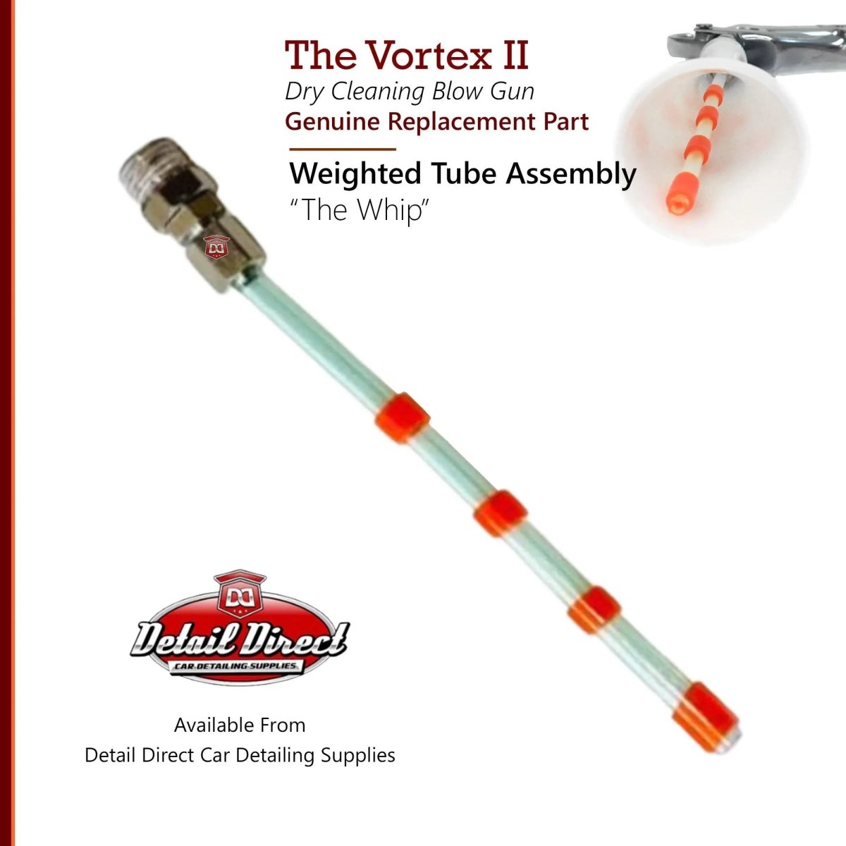 Vortex Air Cleaning Gun Replacement Tube - Detail Direct