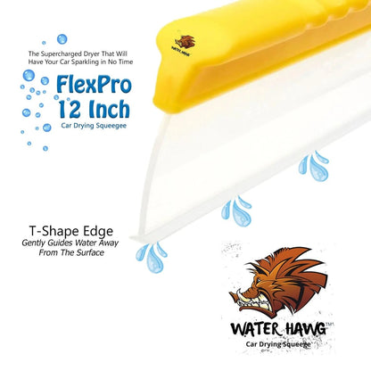 Water Hawg™ Car Drying Squeegee 12-Inch Flexible Water Blade - Detail Direct